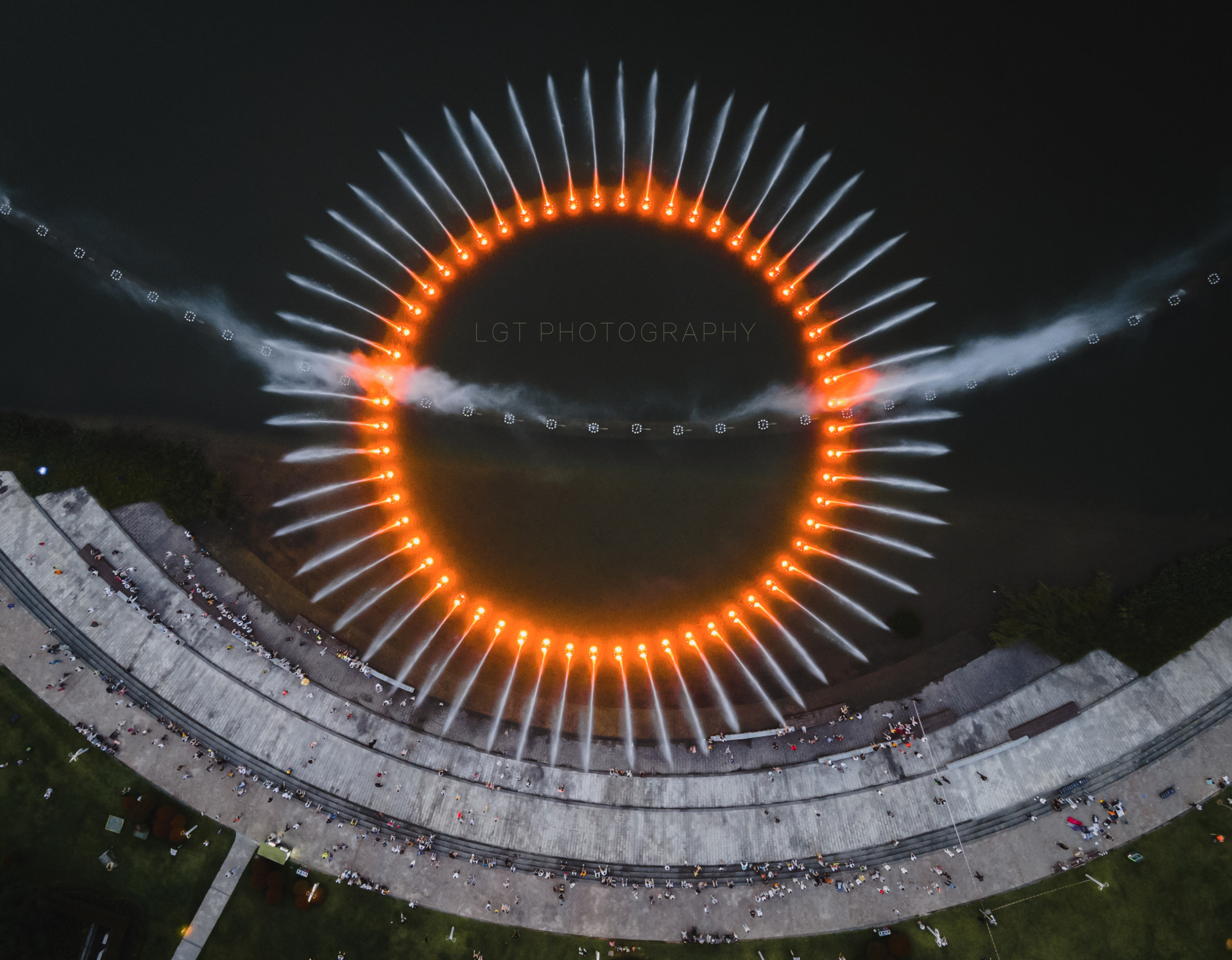 梅溪湖音乐喷泉meixilakemusicfountain