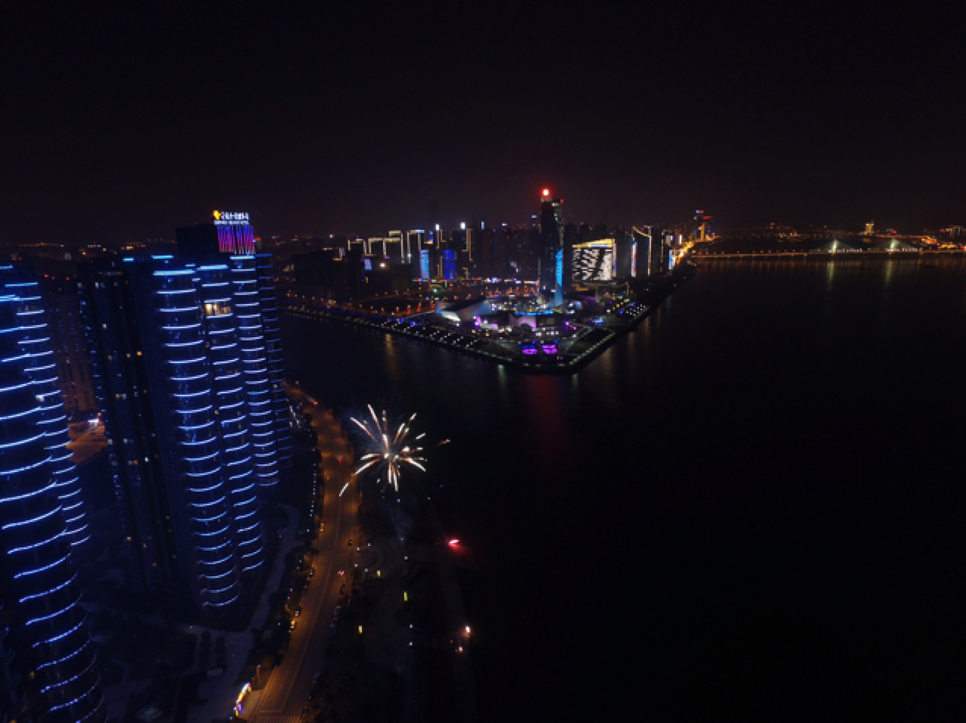 长沙北辰三角洲夜景