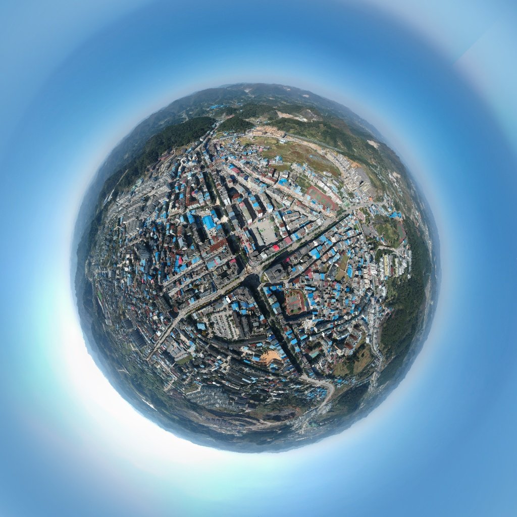 贵州黔东南苗族侗族自治州麻江县城全景