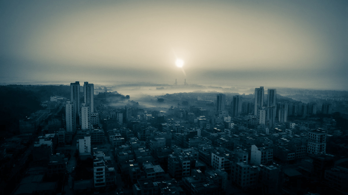 曙光升起黑暗消逝