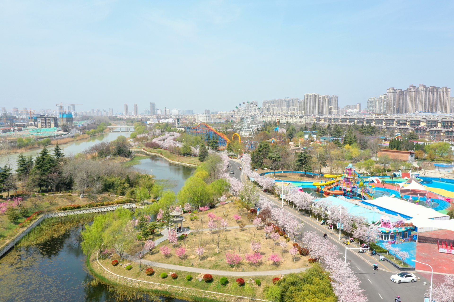 淮安市樱花园 来自 飞机小哥哥 | 天空之城