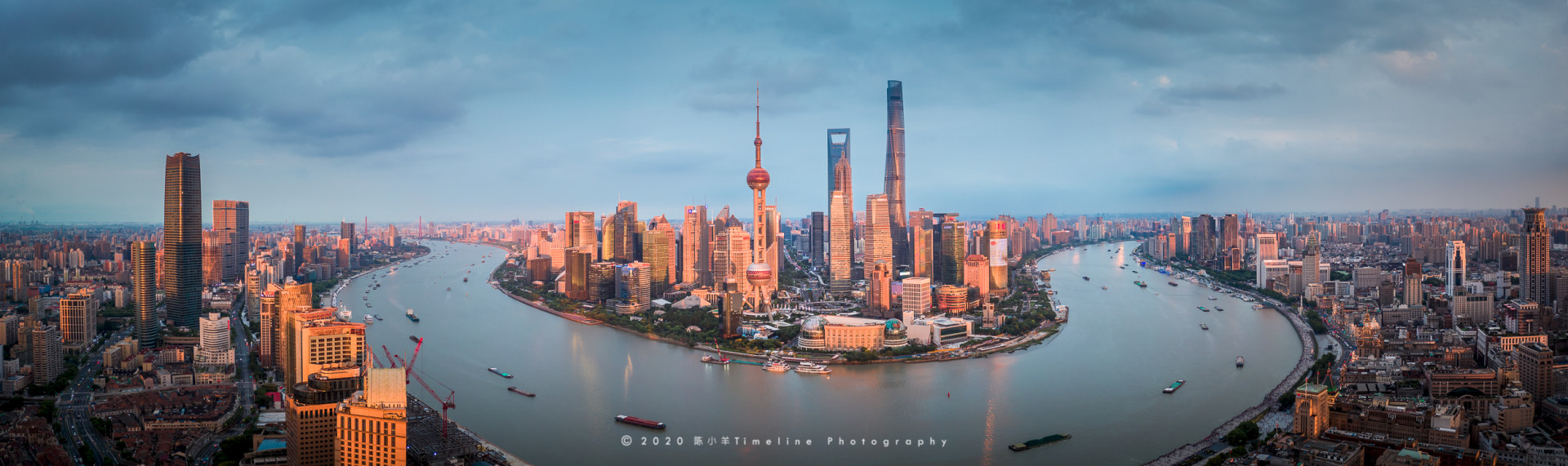 上海天际线陆家嘴图片