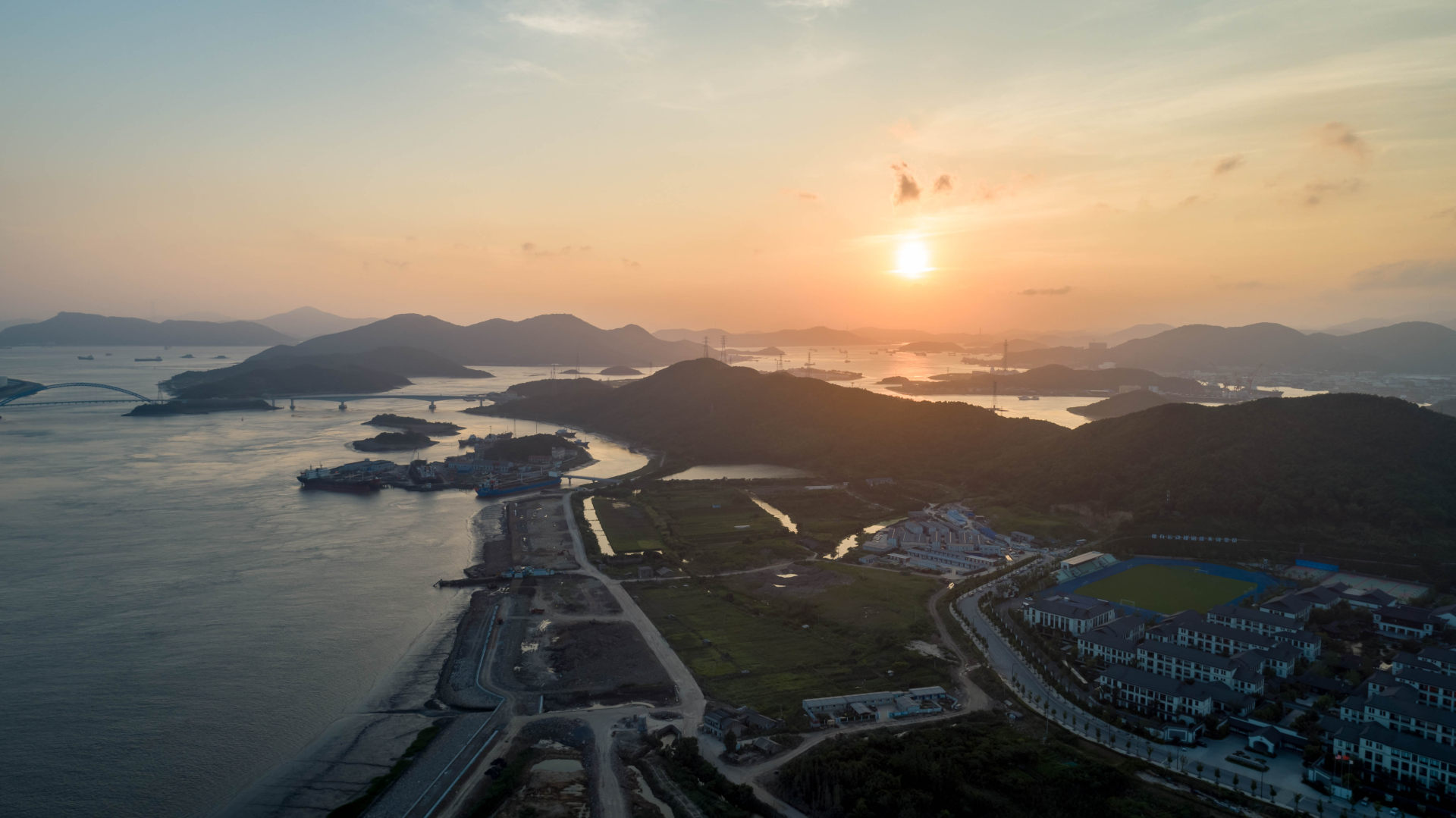 舟山新城及长峙岛