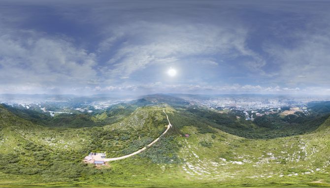 昆明长虫山全景