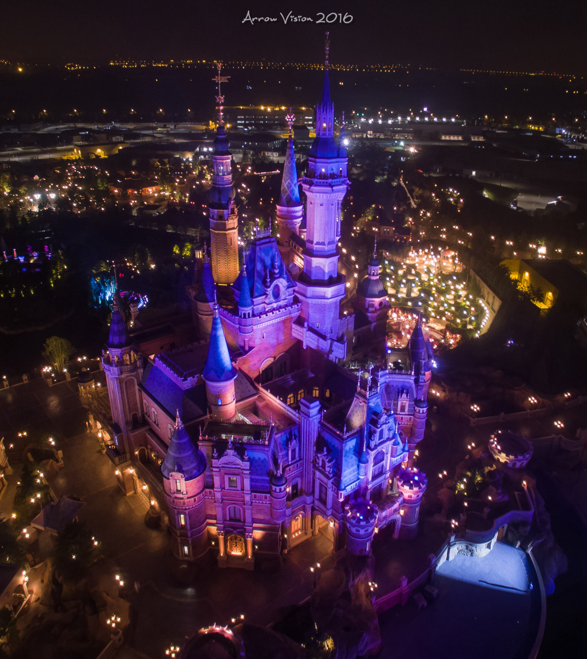 上海迪士尼奇幻童话城堡