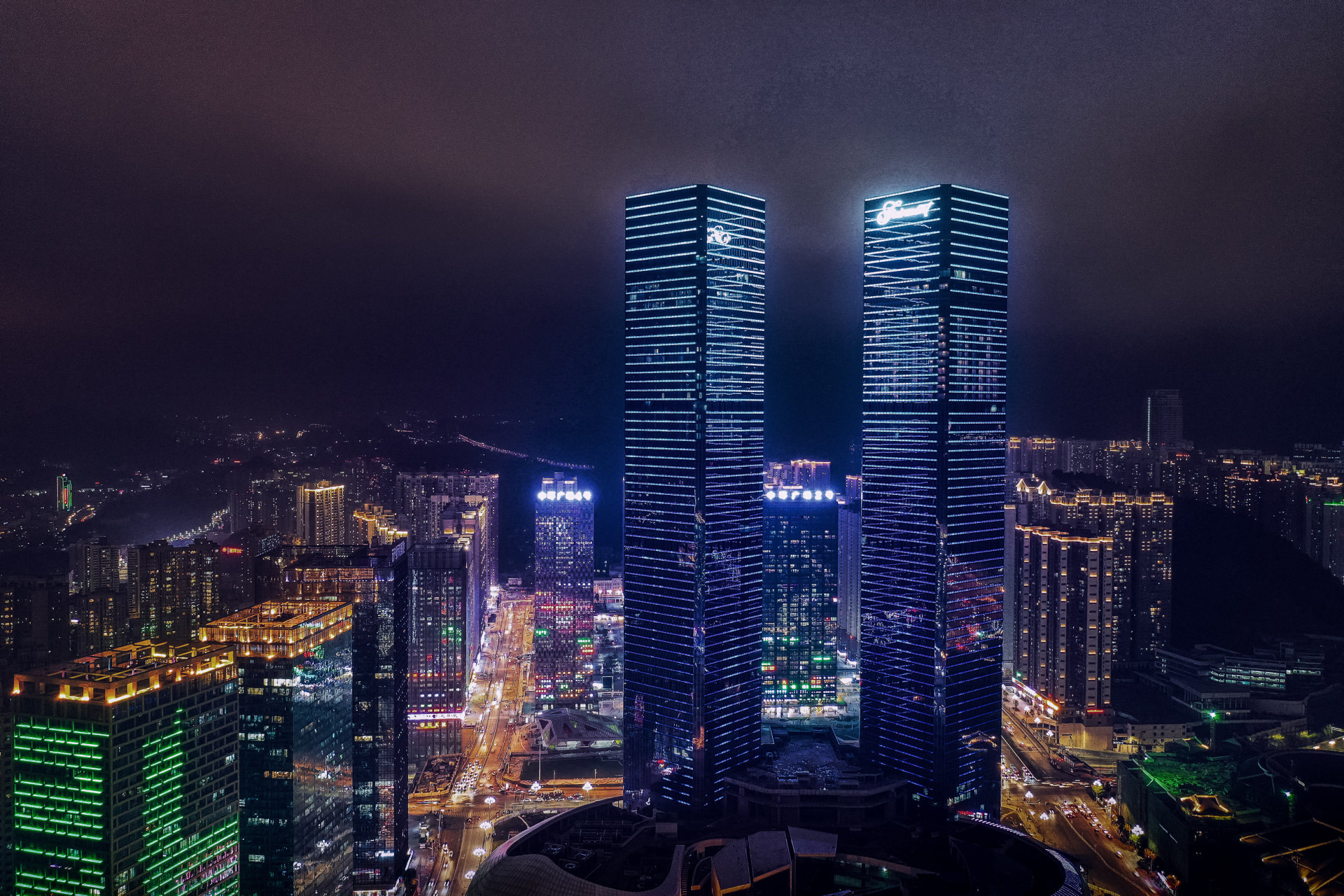 贵阳花果园航拍组图