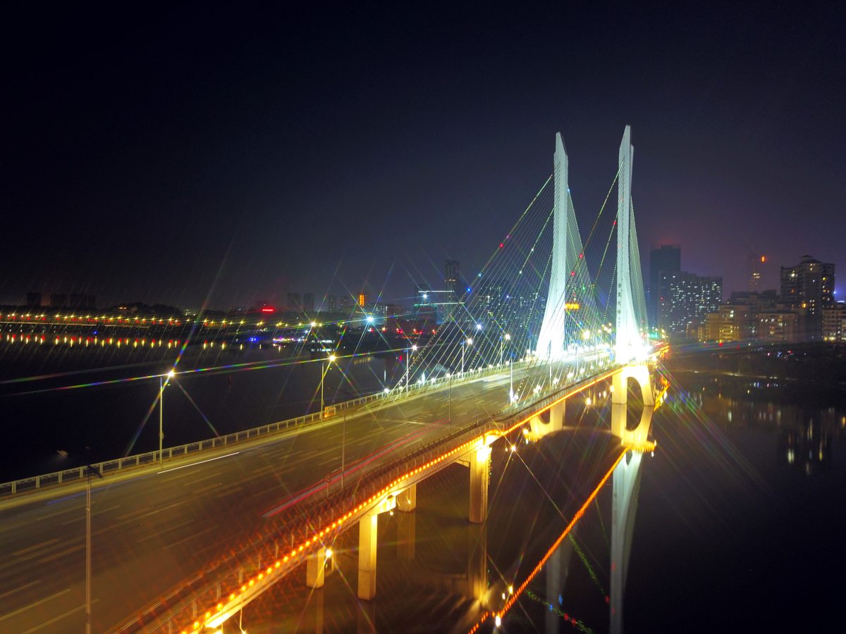 惠州合生大桥夜景长曝