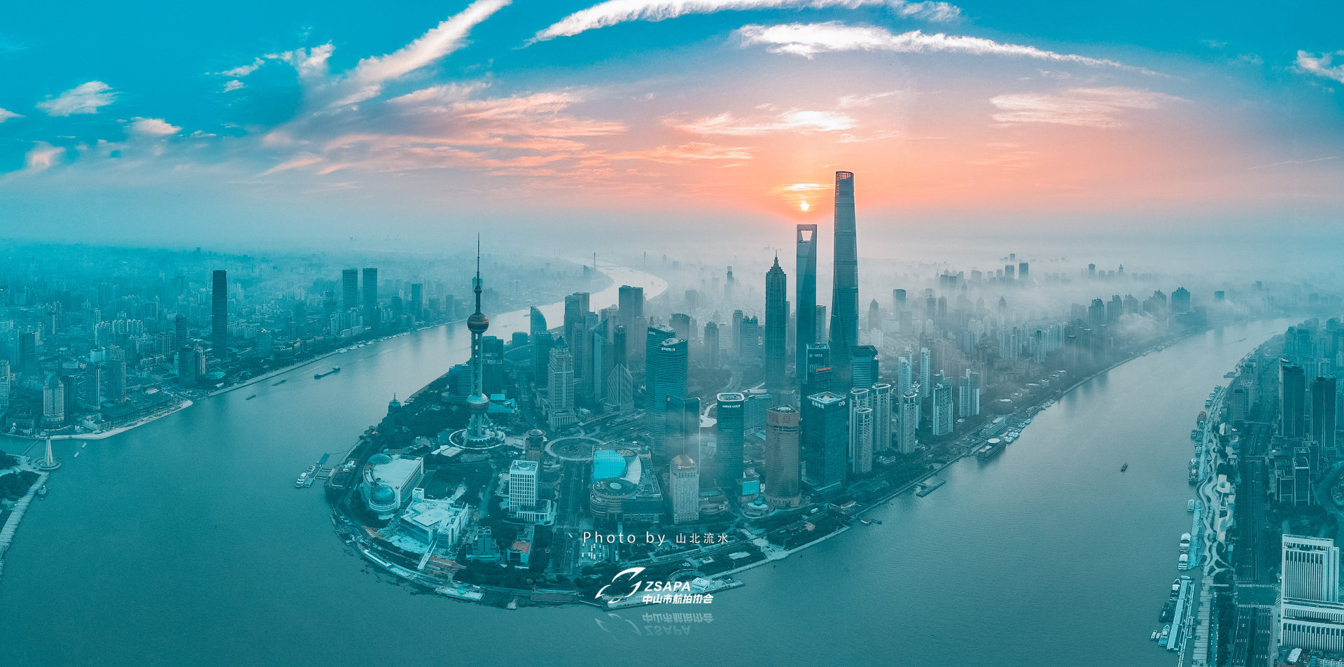 上海全景三件套东方明珠