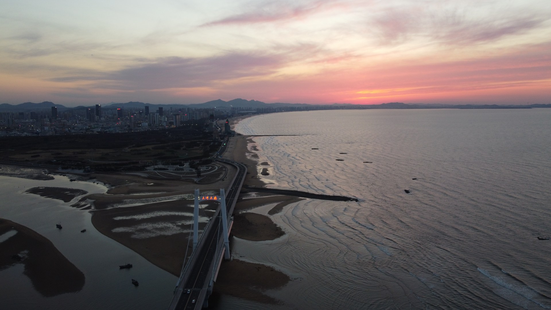 煙臺海邊美景