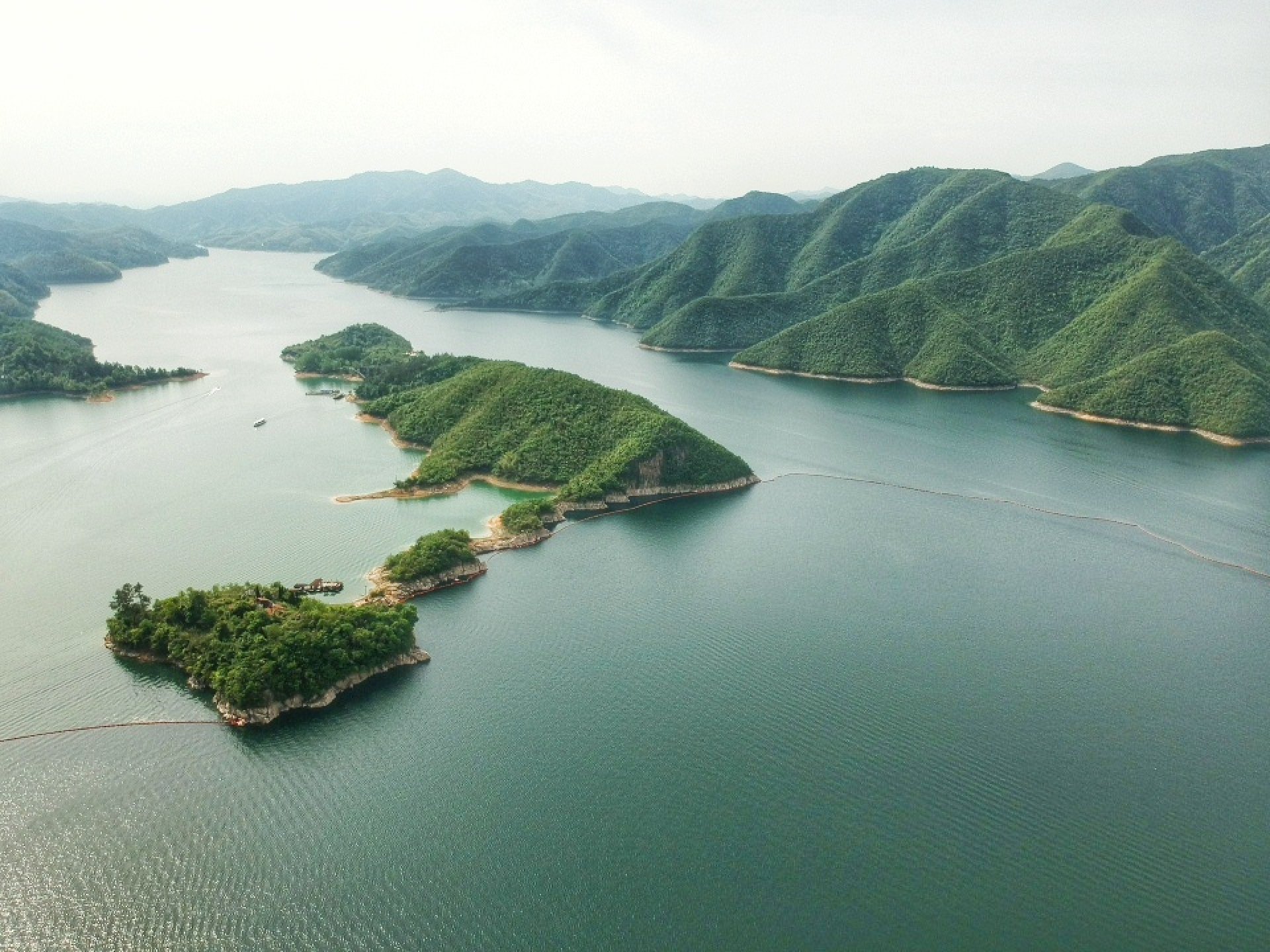 金寨梅山水库