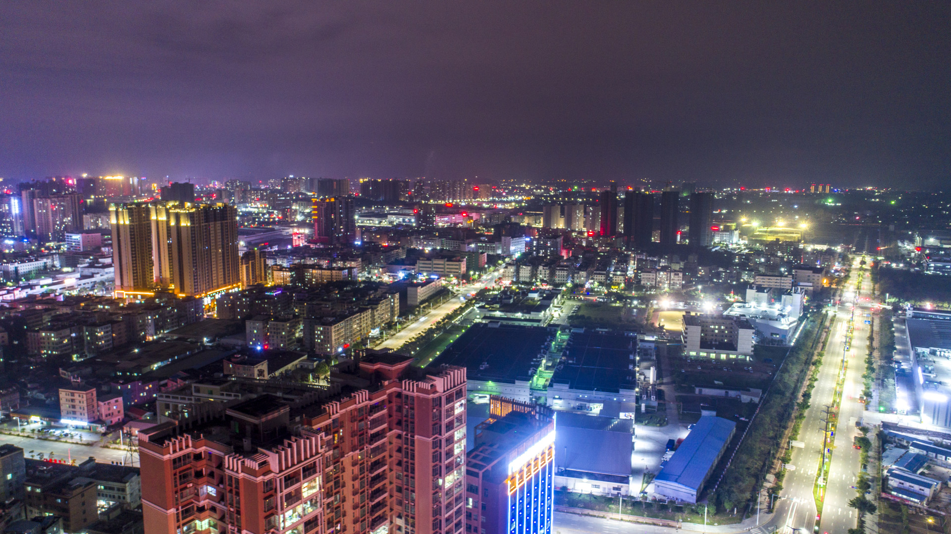 惠州仲恺夜景图片
