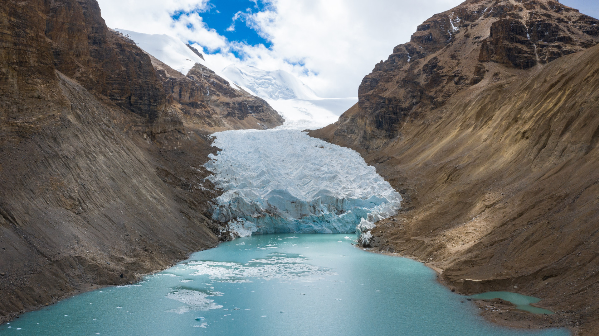 曲登尼玛冰川(58冰川)(tibet 58 glacier)