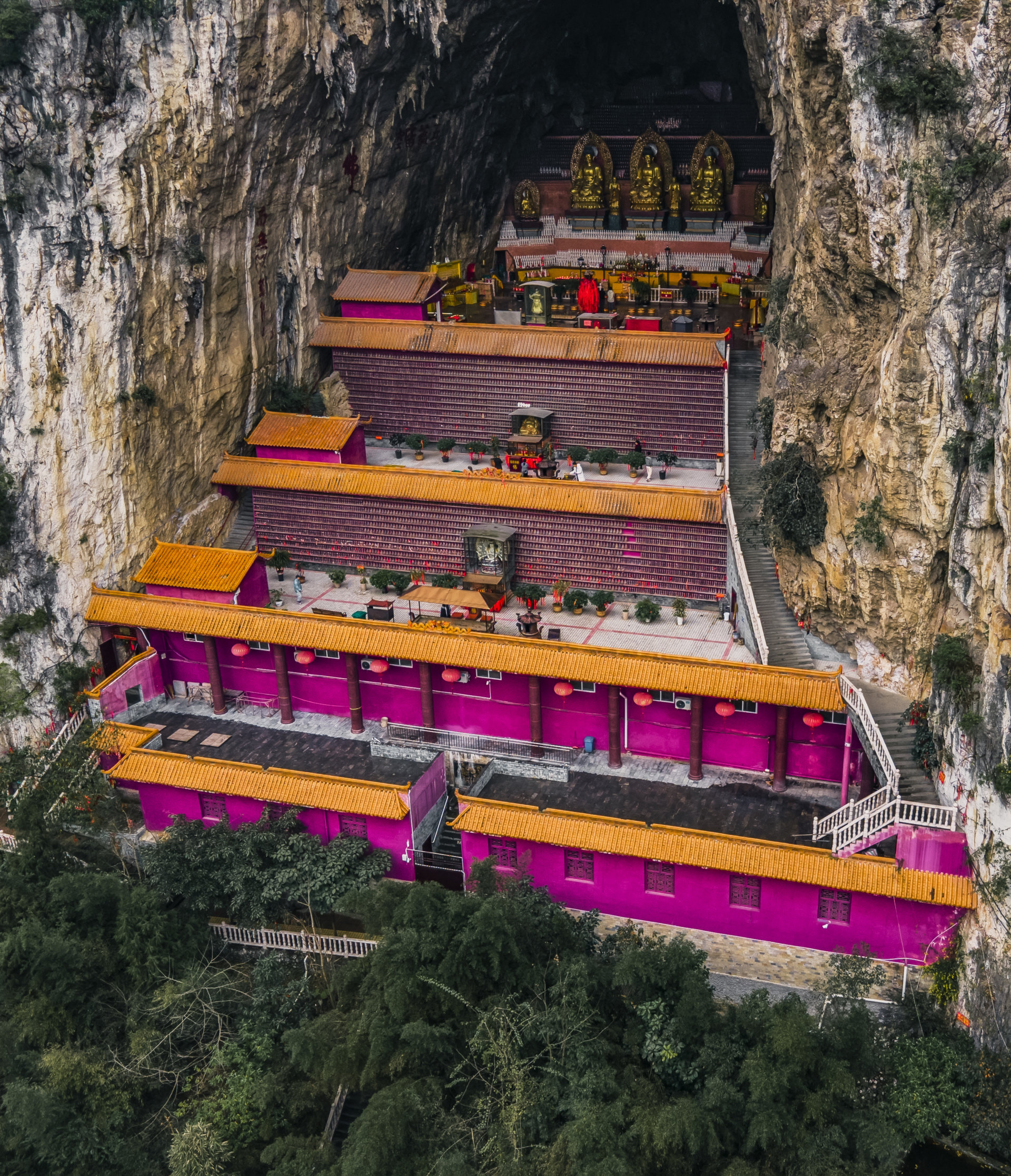 涪陵北山坪万佛寺图片