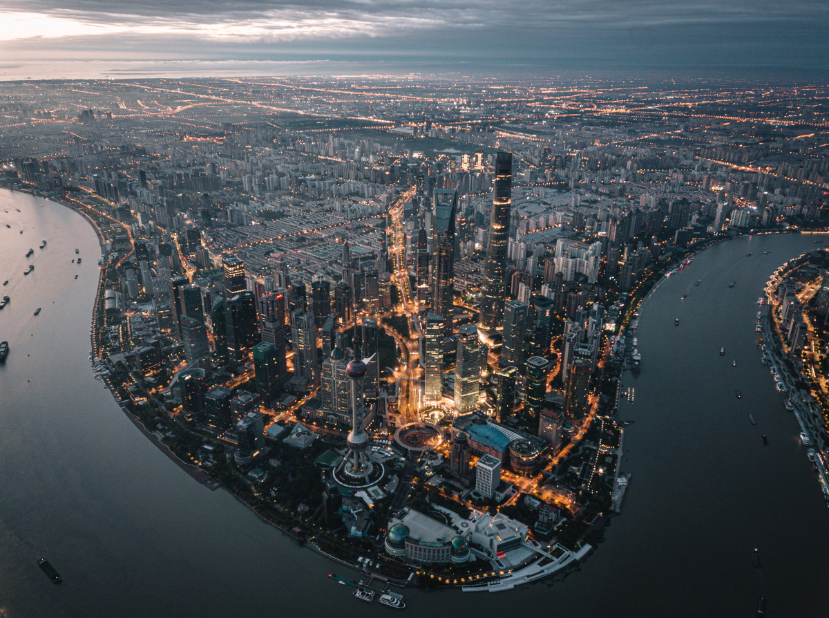 chrixed航拍上海陆家嘴全景83设备:mavic pro拍摄参数2021-7-9上海