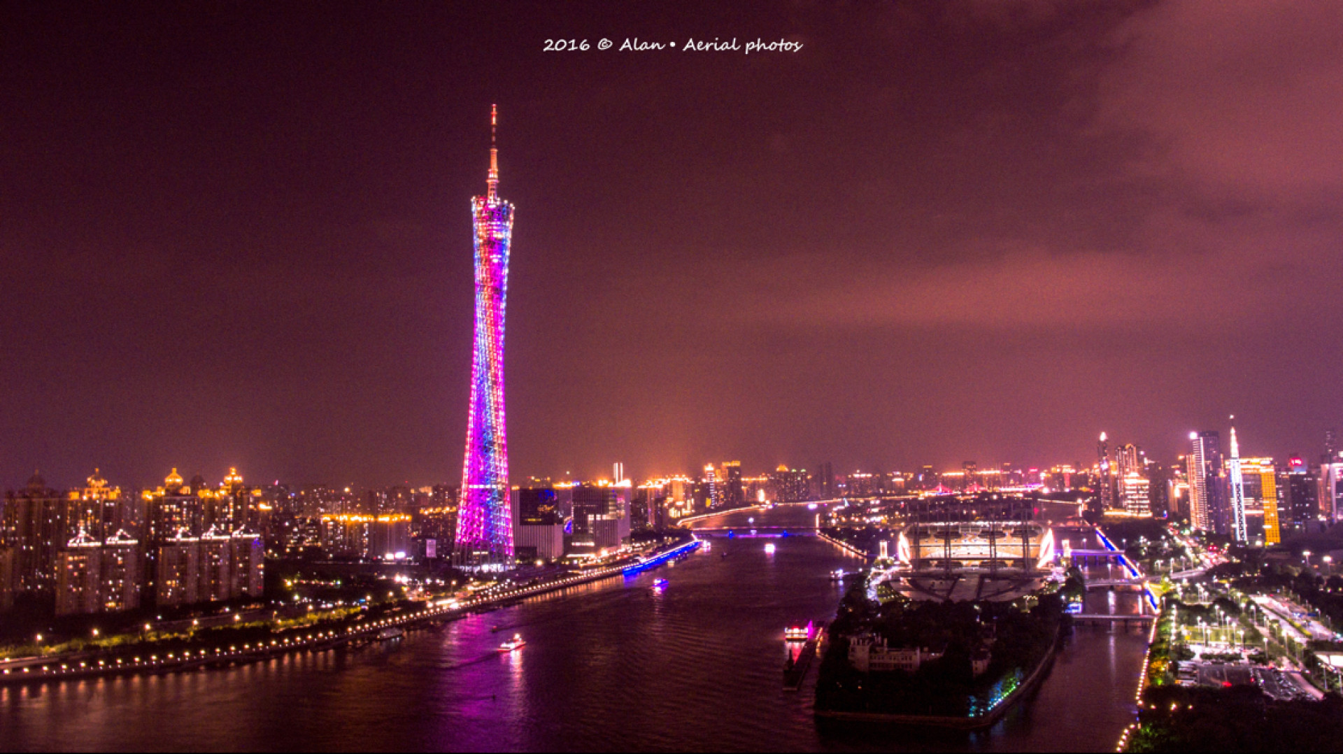 小蛮腰夜景