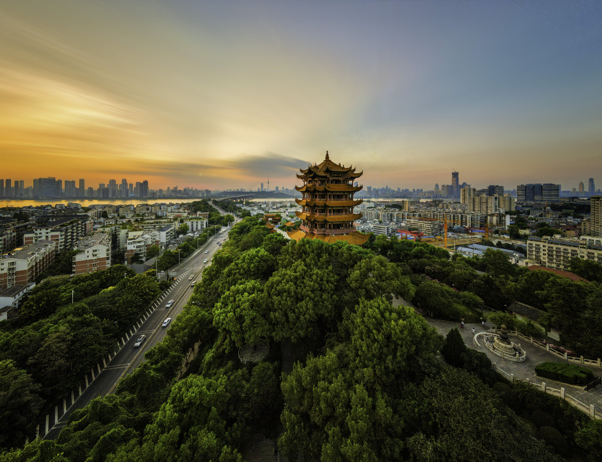 武漢黃鶴樓景區