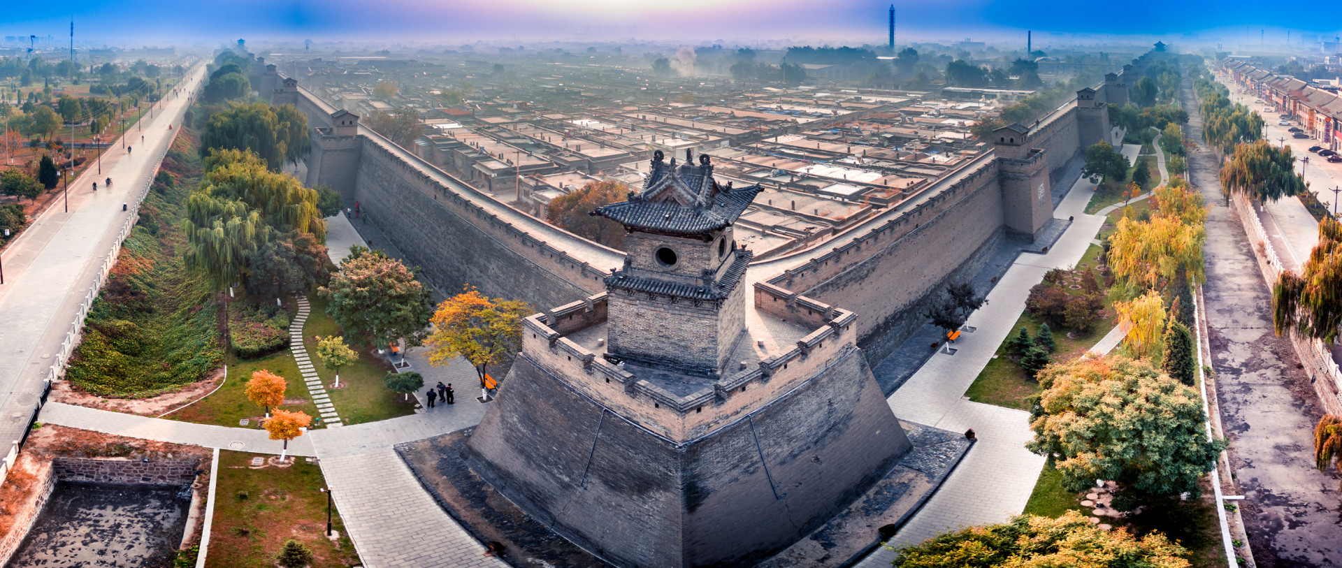 平遥古城的城楼