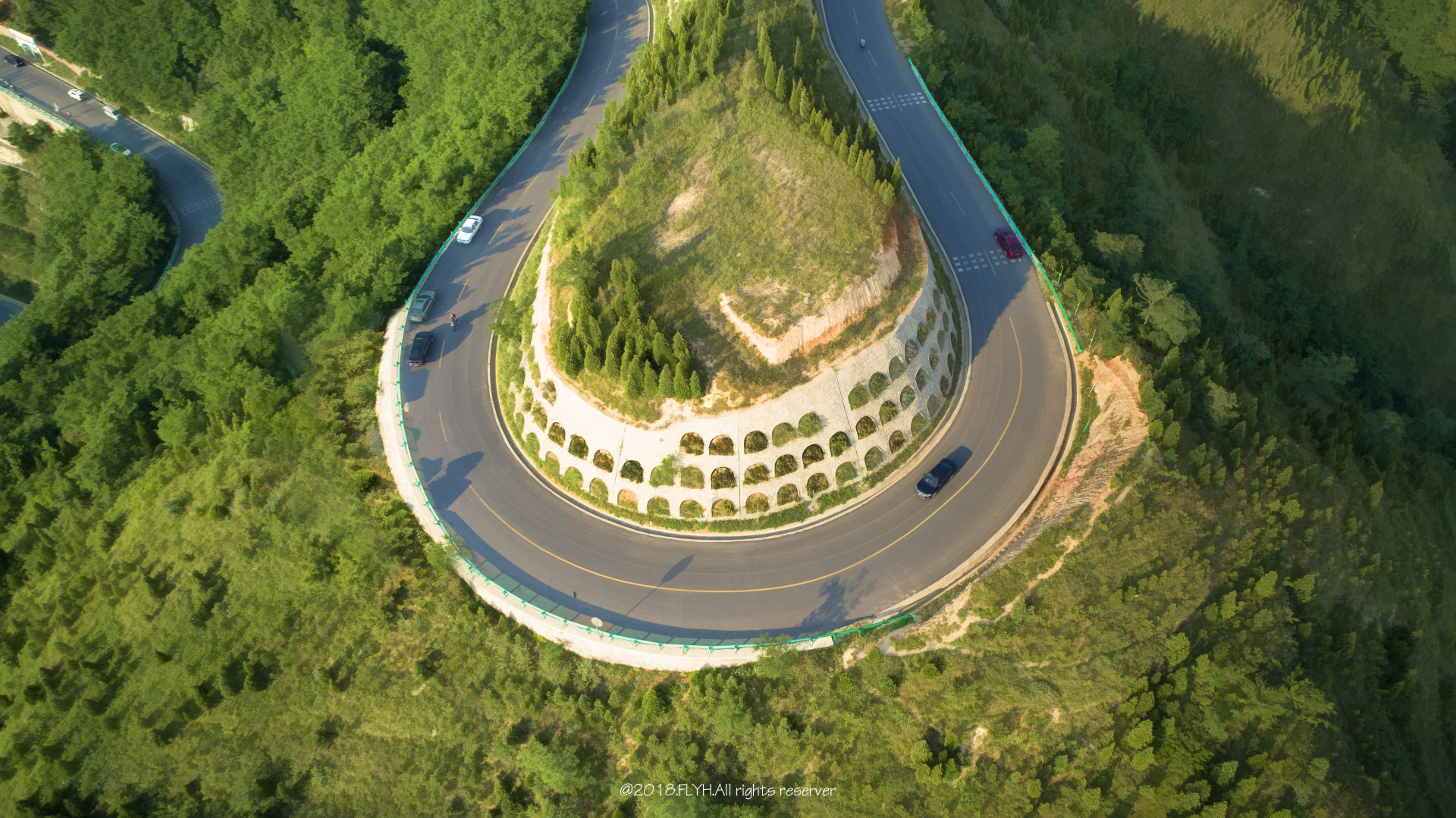 西安临潼骊山最美环山路