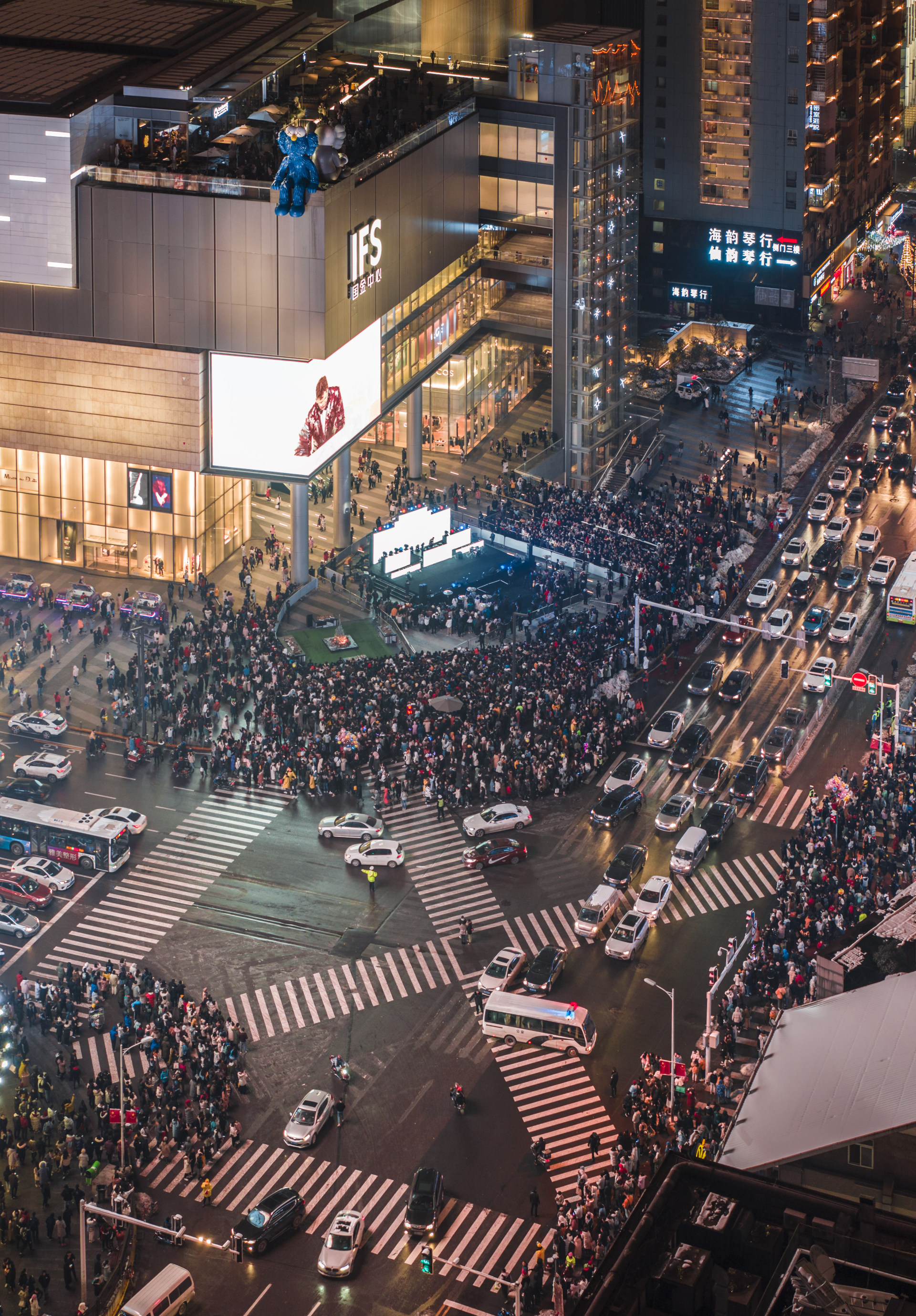 长沙ifs2019跨年之夜