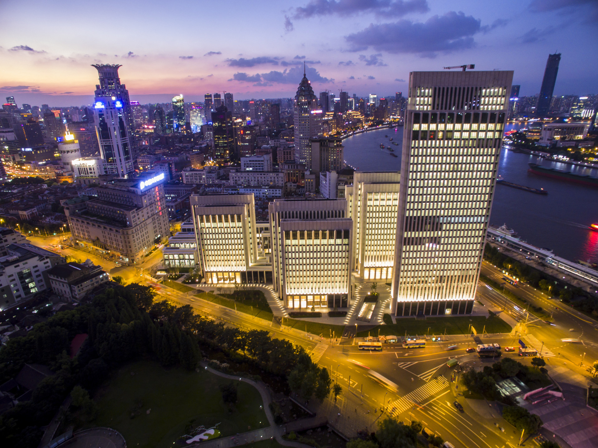 上海外滩sohobund