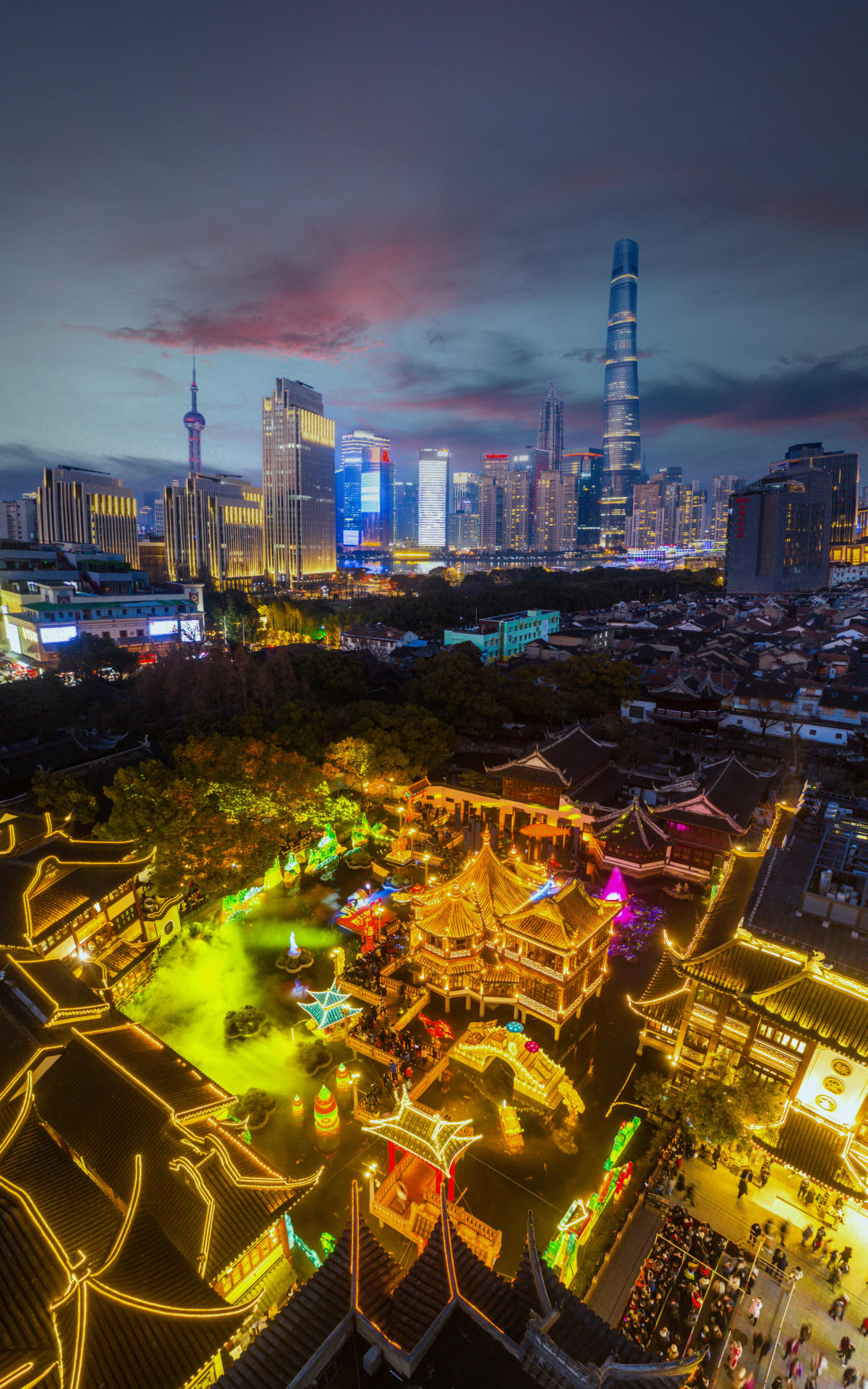 俯瞰豫园by Miaoshao Skypixel