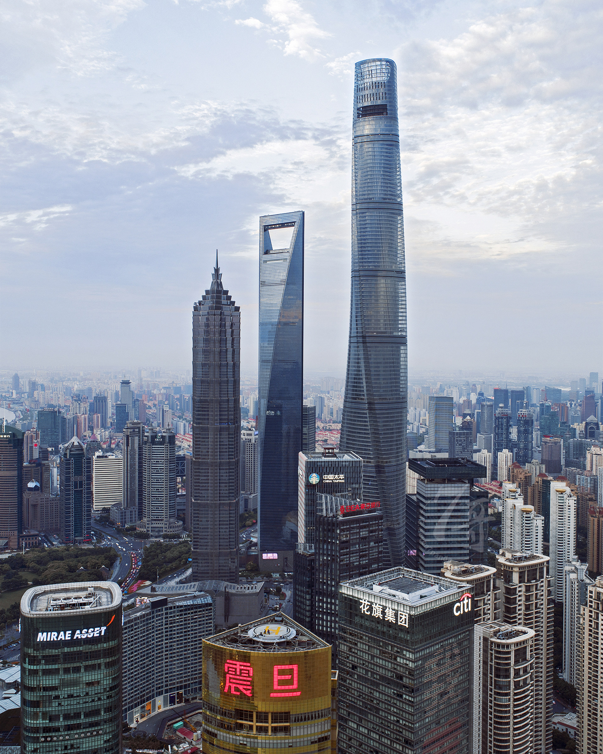 魔都陆家嘴天际线