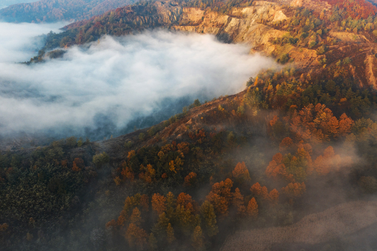 秋雾来袭 By 雁 海 Skypixel