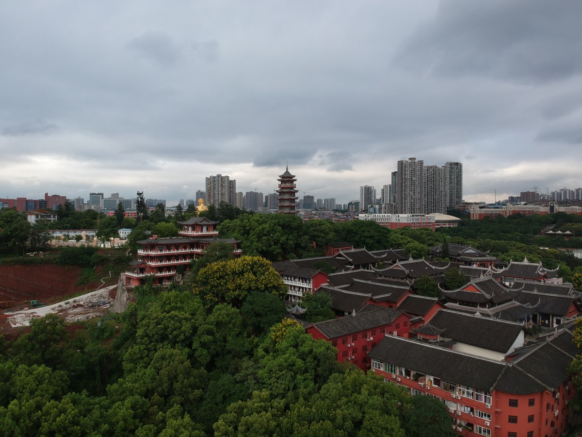 华岩寺鸟瞰