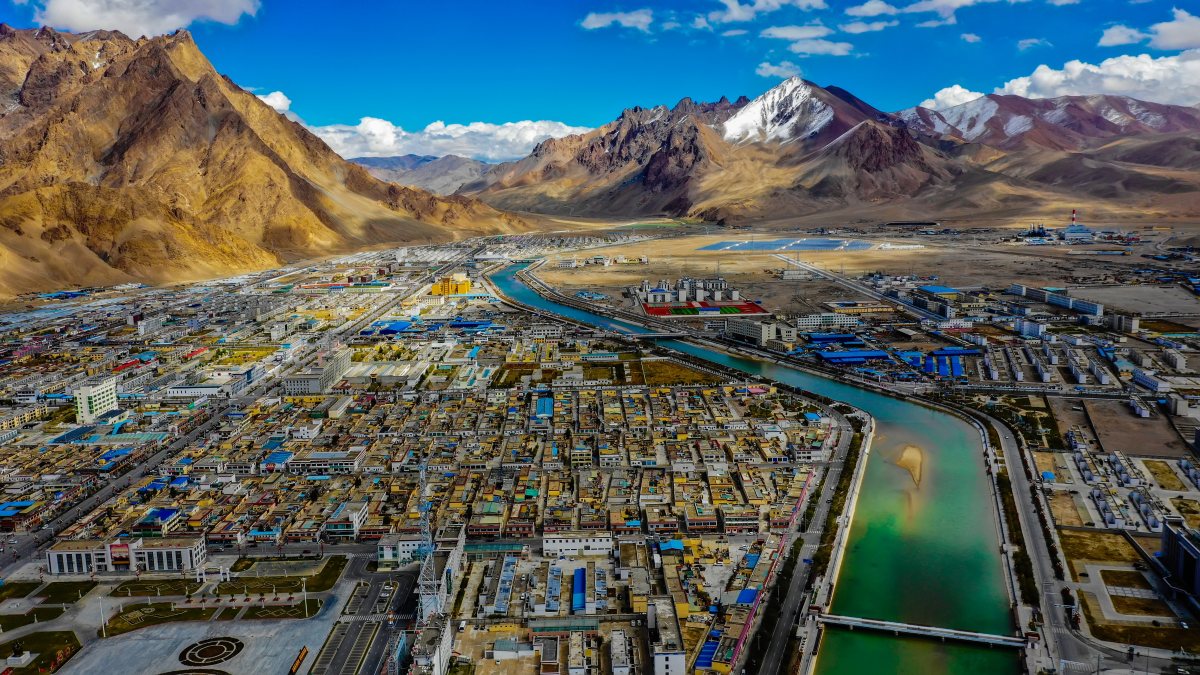 航拍你好这里是阿里