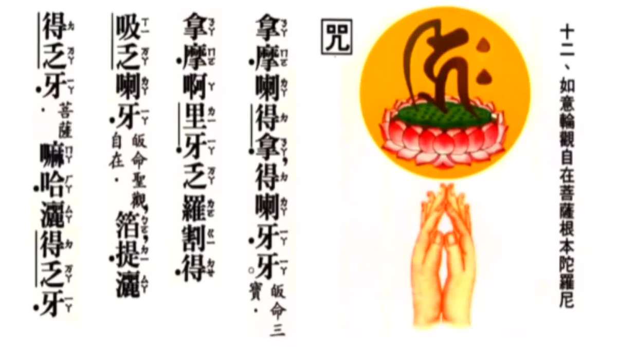 十一如意轮观自在菩萨根本陀罗尼