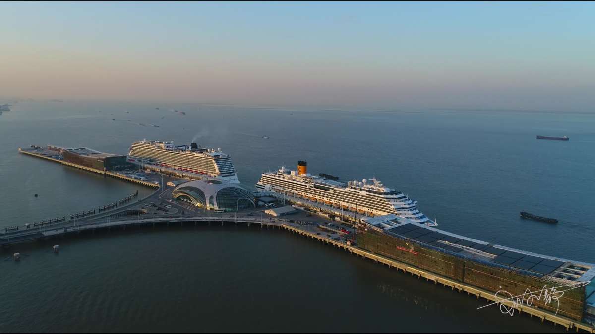 2018首飞--吴淞邮轮码头