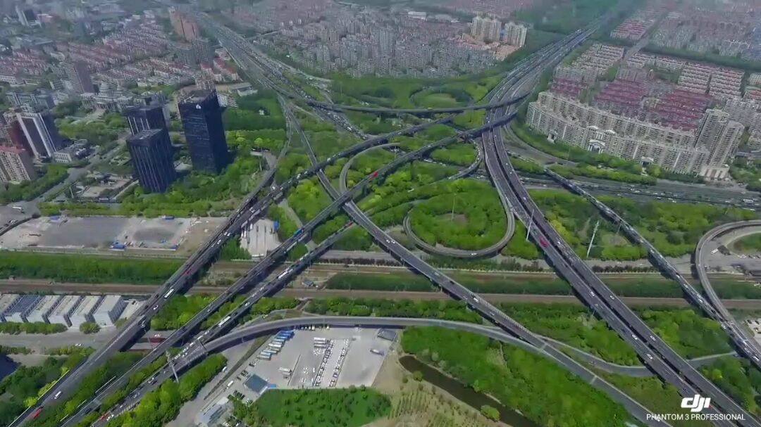 亚洲第一立交桥莘庄立交