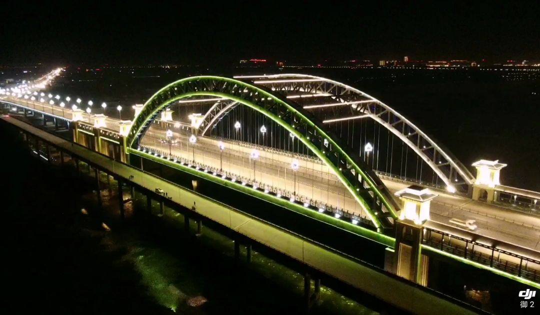 航拍洛阳—瀍滨李城大桥