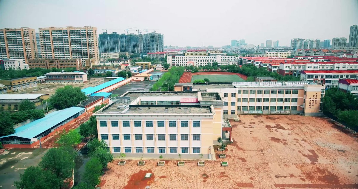 东营市胜利第五十九中学航拍