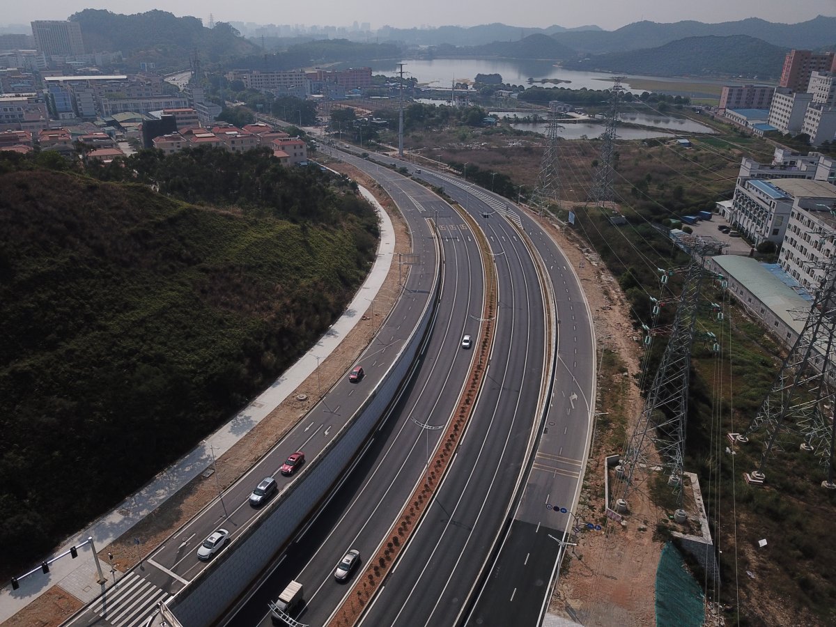 环莞快速二期航拍