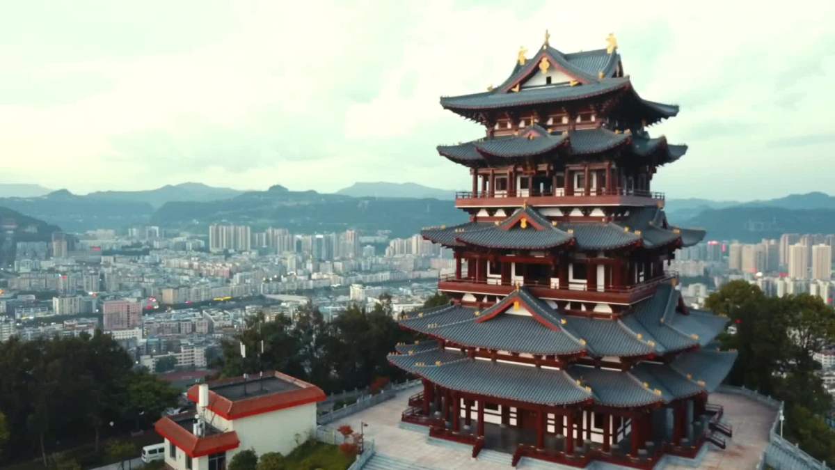 巴中南龛风景区