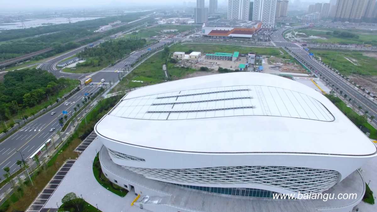 美丽屋面--浙江绍兴上虞华通体育馆