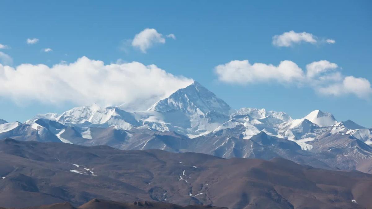 航拍:珠穆朗玛峰(编辑版)