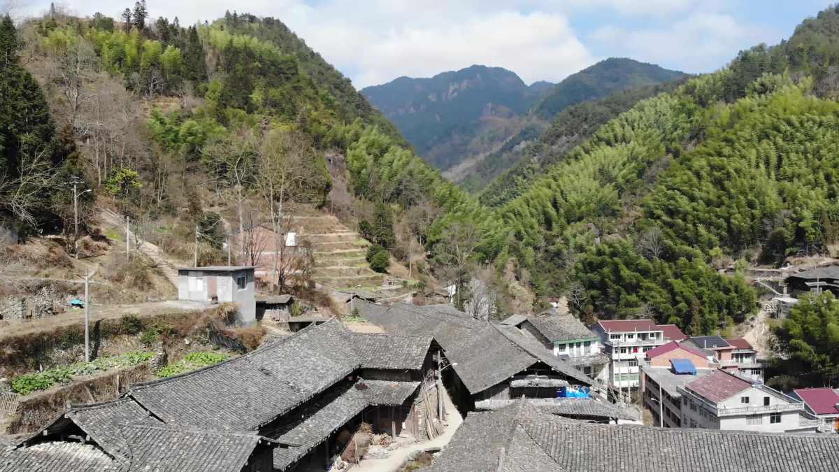 北溪村百年老宅建筑群航拍.mp4 | 天空之城