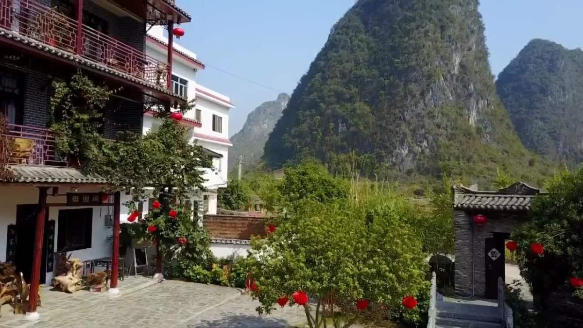 阳朔遇龙村农家小院