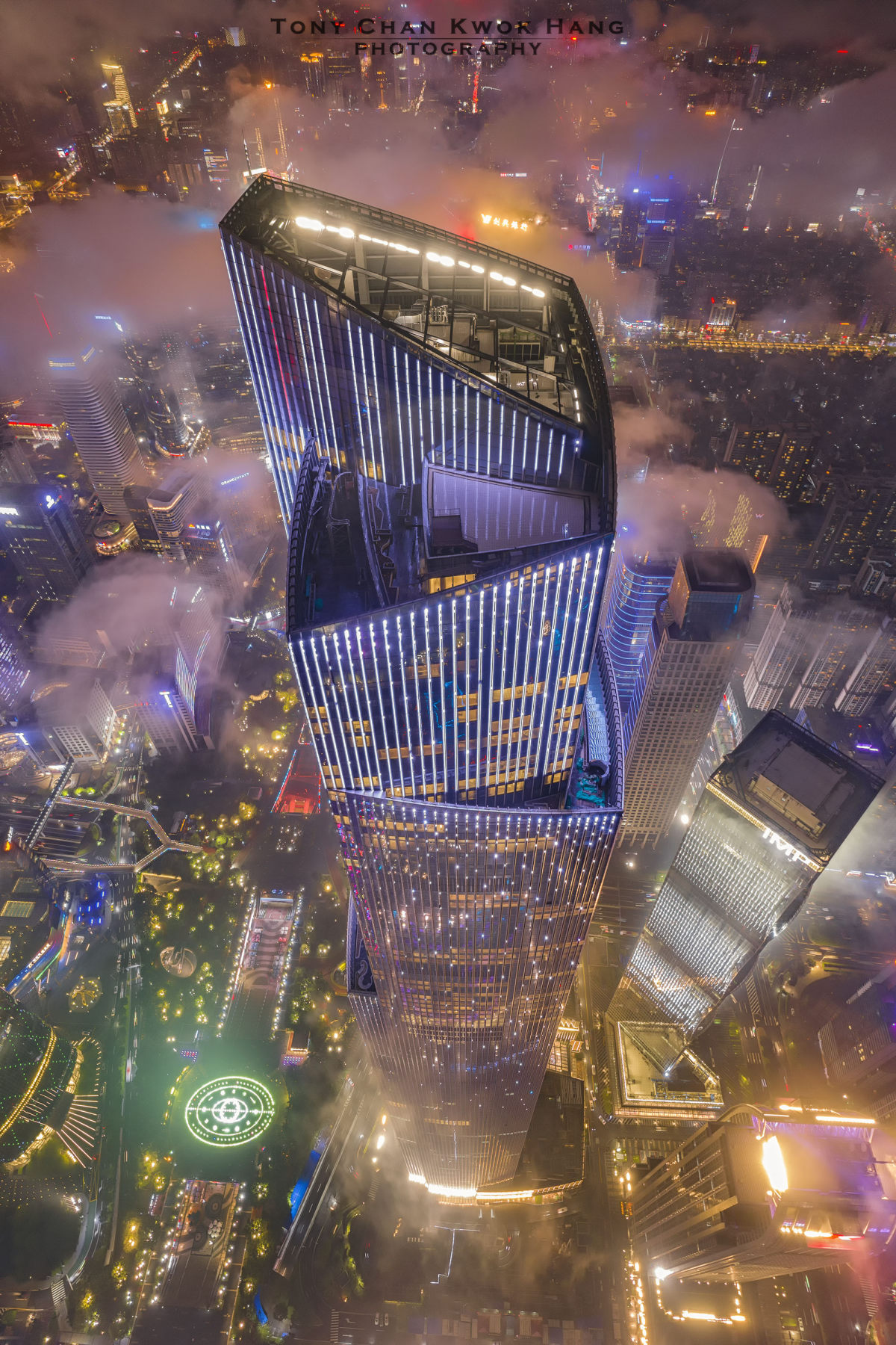 广州东塔高清穿云