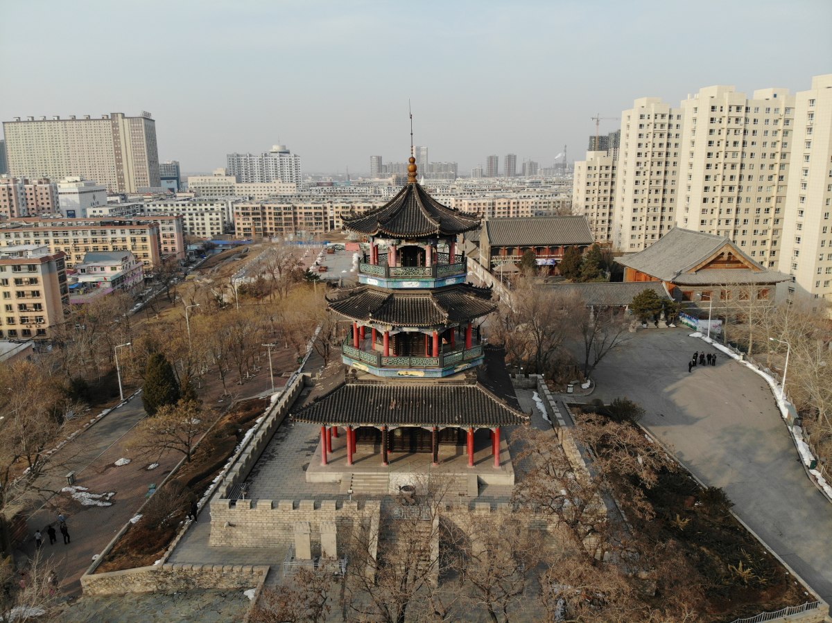 大美海城公园—魁星楼