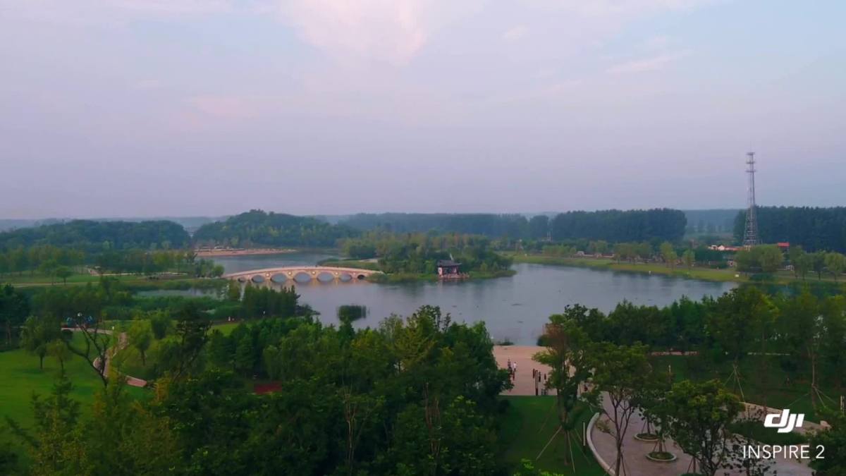 航拍界首:颍南植物园