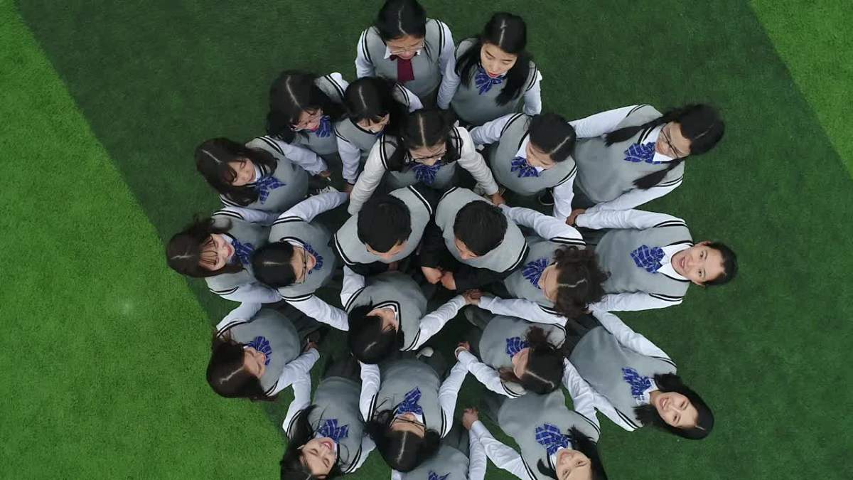 14小数班毕业航拍视频