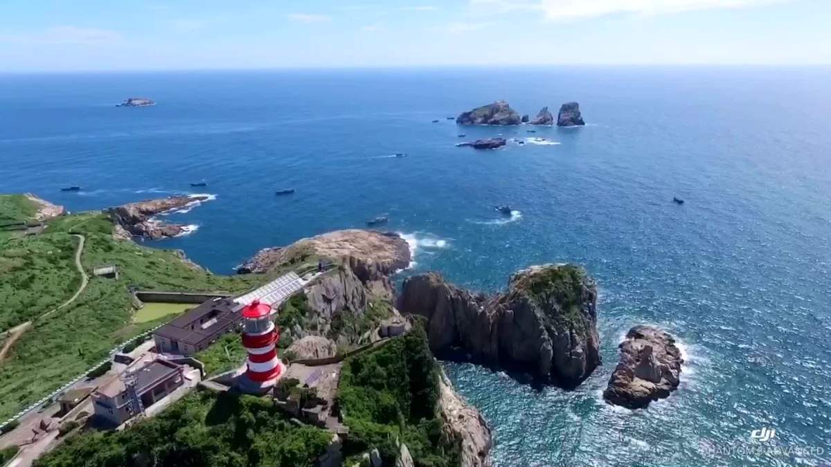 旅行航拍笔记 渔山岛