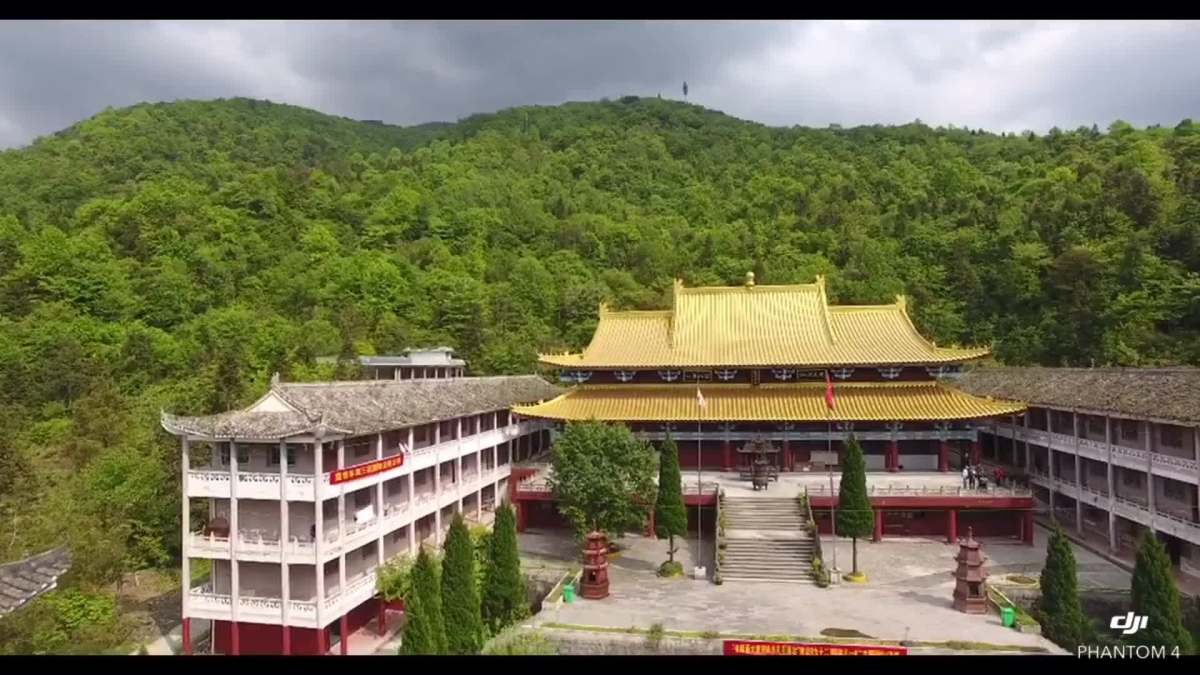 梵山古寺之梵净山护国禅寺!