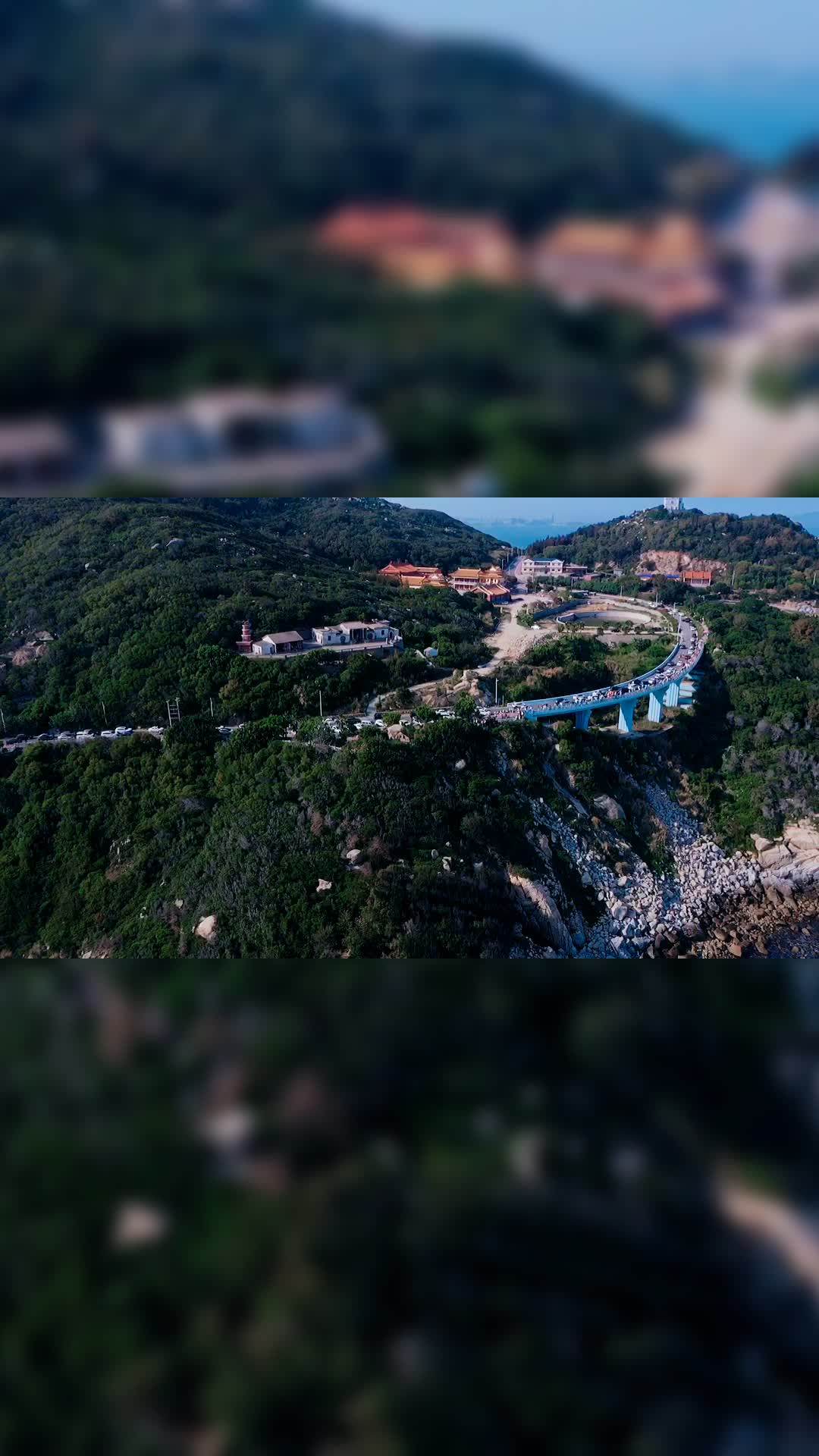 漳州东山岛苏峰山公路