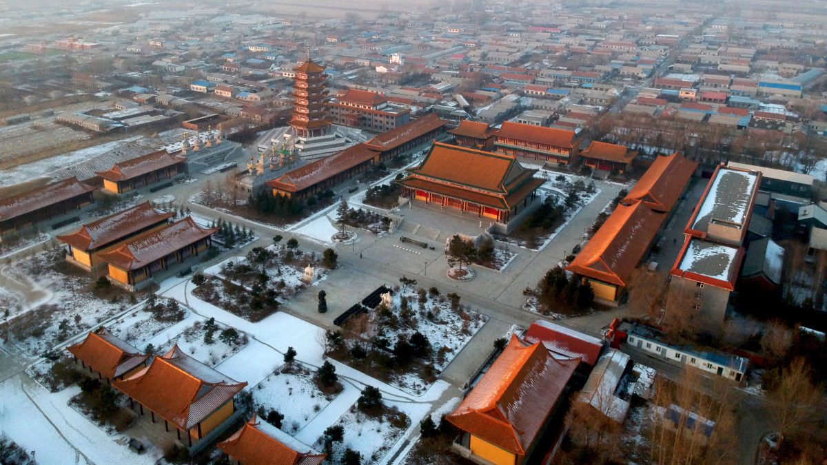 普门寺遗址图片