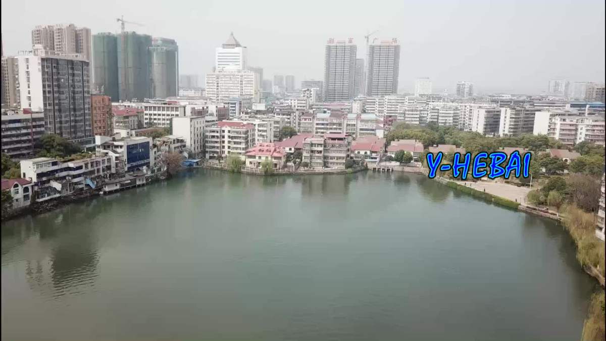 湖北省鄂州市航拍.