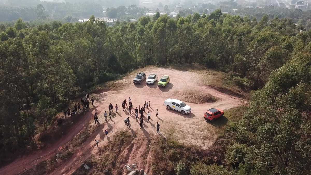 惠州罗浮山军用坦克基地